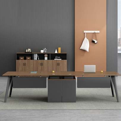 Office tables: 1200mm executive office corporate staff image 4