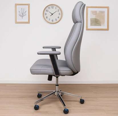 Executive Chairs : Directors Leather Executive Chair image 6