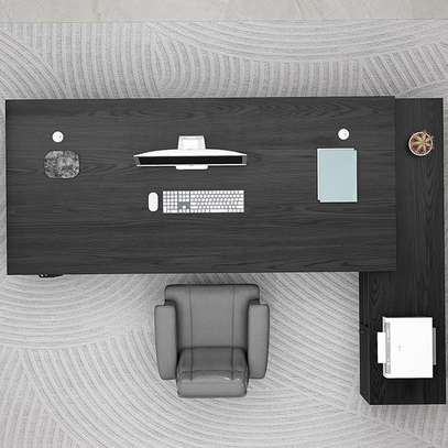 Office Desks: Transitional Executive Office Desk image 4