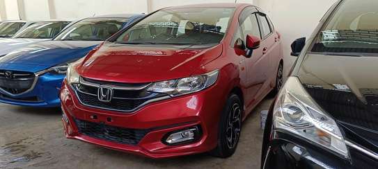 Honda Fit hybrid Red 2018 2wd image 3