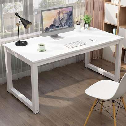 White Standard Computer Desk image 3