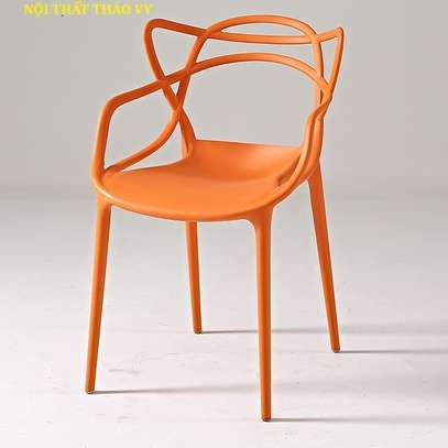 Platic Patio Cafe Chair image 2