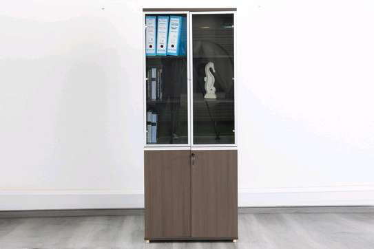 Two door bookshelf image 4