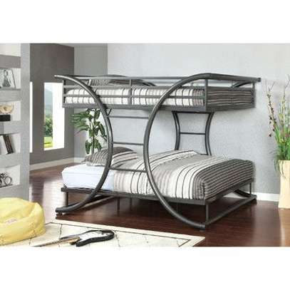 Custom made metallic bunk bed image 2