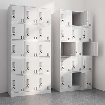 15-Locker Office Storage Cabinet image 6