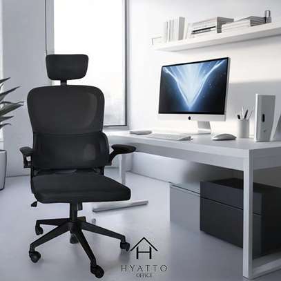 Phoenix Ergonomic Mesh Chair with Flip-Up Arms image 2