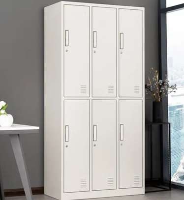 Office Cabinet; Smart Steel Decor 6 Compartment Cabinet image 6