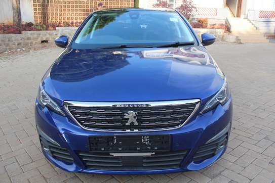 Peugot 308 Allure Blue Sunroof, 2018, 40,000 Kms image 2