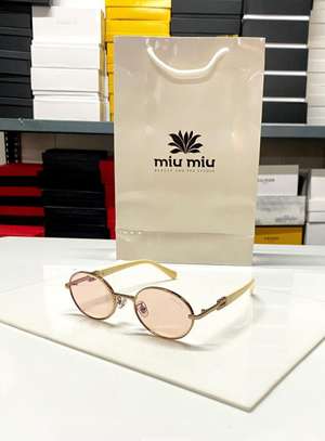 Tom Ford/Miu Miu Rimless Eyeglasses Silver Black Lightweight image 3