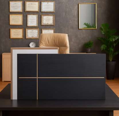 Wooden 1800mm Office Reception Desk image 5
