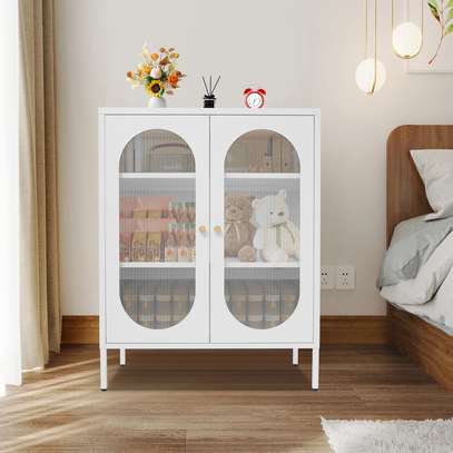 Storage Cabinets : Glass Display Storage Cabinet image 9