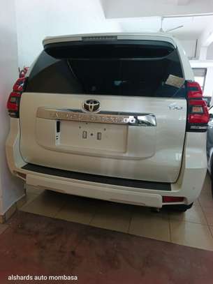 Toyota Prado Spacious SUV White Reliable image 7