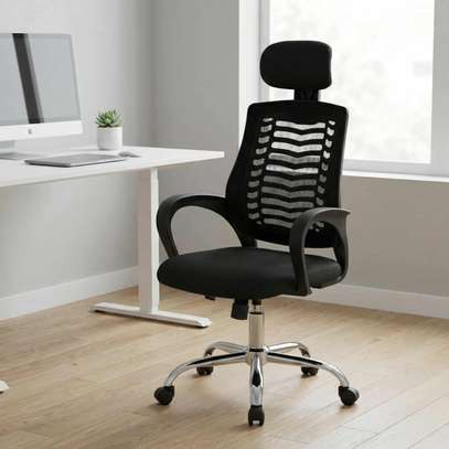 Office Chair; Black Office Chair in Ogembo image 7
