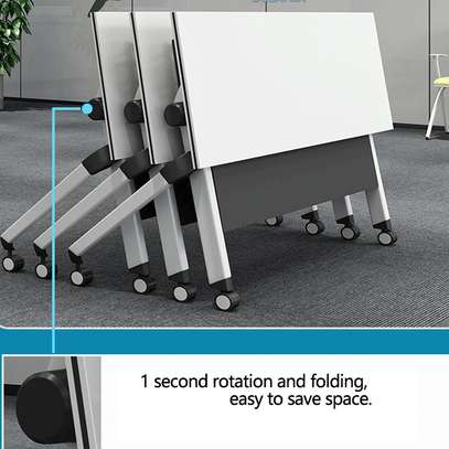 Office Table; Space Saving Foldable Table image 3