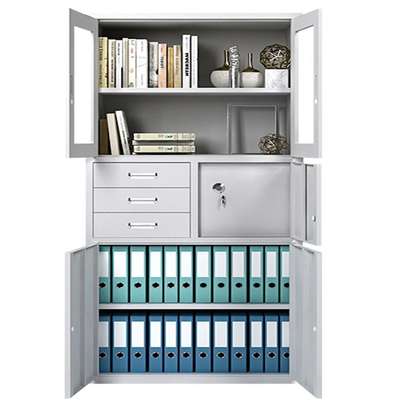 Steel Office Cabinet with Safe image 7