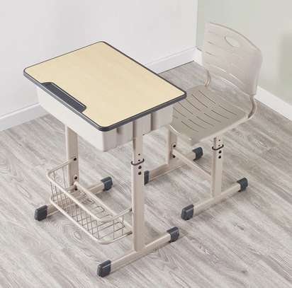 Adjustable Height Kid's Desk and Chair image 3