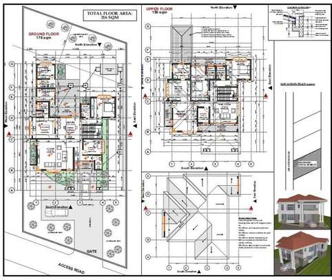 Modern Multi-Level Home with Garage & Terraces image 13
