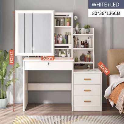 White Vanity Dressing Table image 3