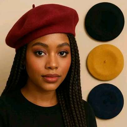 Fashion beret hats image 3