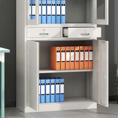 Office Cabinet: 2-Door Steel Frame Cabinet in Modern Style image 4