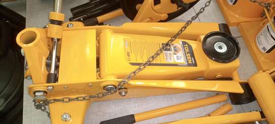 HYDRAULIC TROLLEY JACK 3-TONS(Heavy Duty) Dual Pump image 3