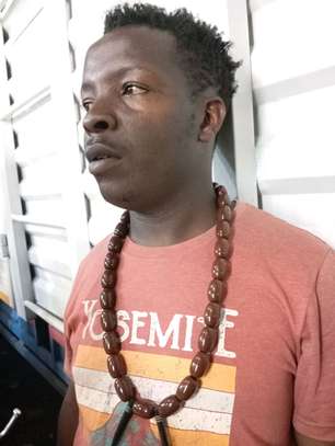 African Nigerian necklace. image 4