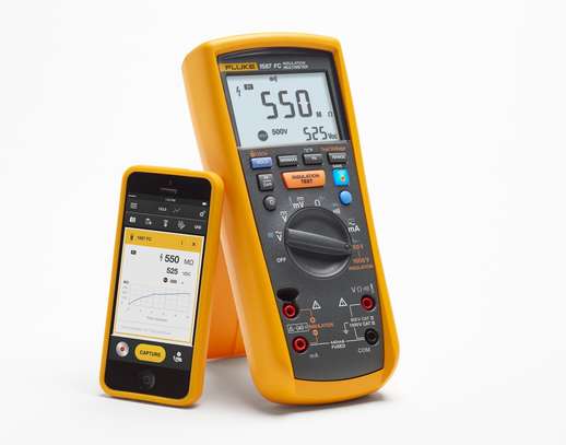 Fluke 1587 FC 2-in-1 Insulation Multimeter 1000V True RMS image 2