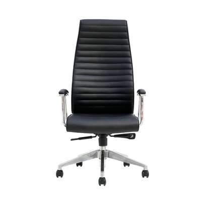 Office Chair: High Back Leather Office Chair In Miruka image 5