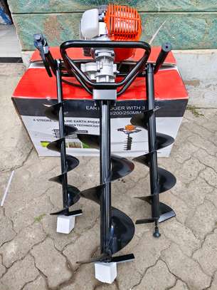 4 Stroke  Earth auger machines image 7