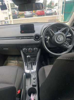 Mazda Demio gray color 2018 model fully loaded silver. image 5