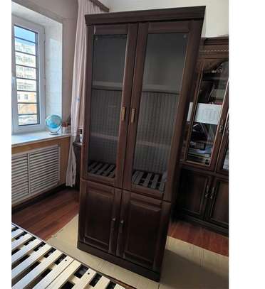2-Door Wooden Executive Office Cabinet image 3
