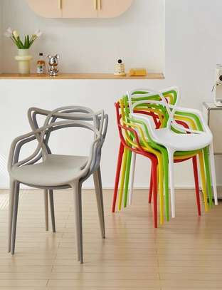 Home Chairs : Stackable Plastic Restaurant Chair image 4
