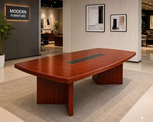 8-Seater Boardroom Office Meeting Table image 8