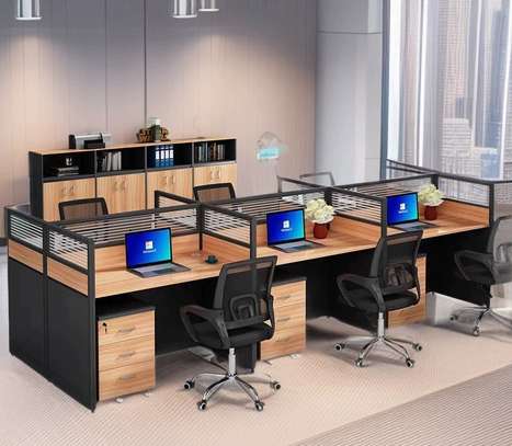 6 Way Collaborative Workstation image 4