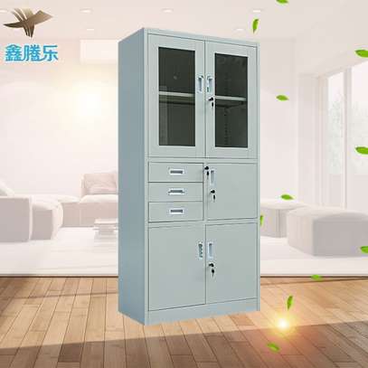 Office Cabinet : 2-Door  Office Filing Cabinet With Safe image 4