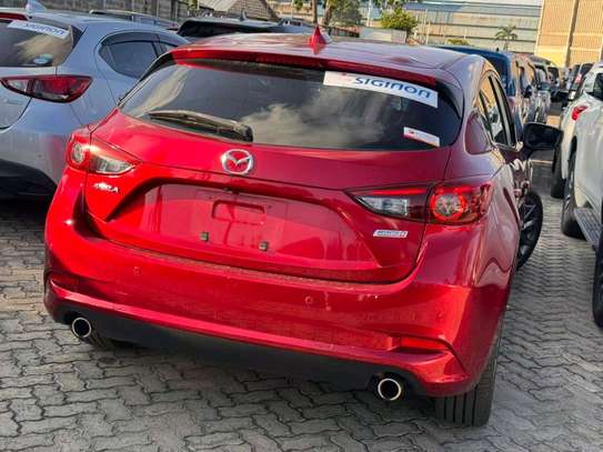 mazda axela red wine hachback image 2