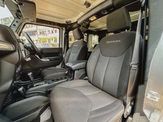 Jeep Wrangler sahara 2018 Silver image 7