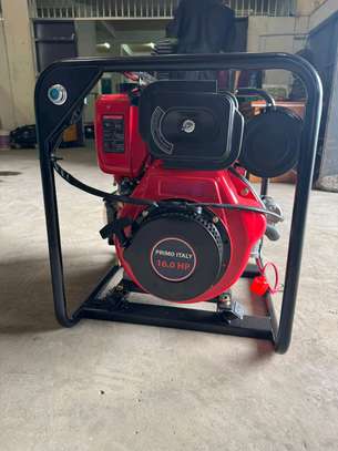 4 Diesel High pressure water pump 16hp image 4