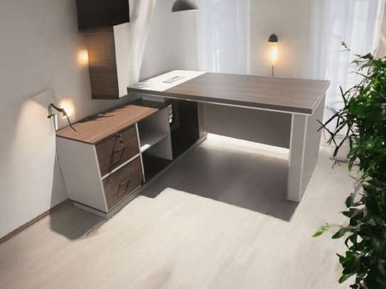1.8 M L Shape Executive Computer Office Desk image 4