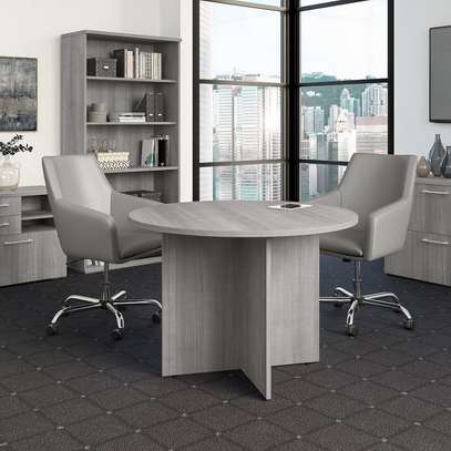 Boardroom Table; 1200mm Round Boardroom Table image 6