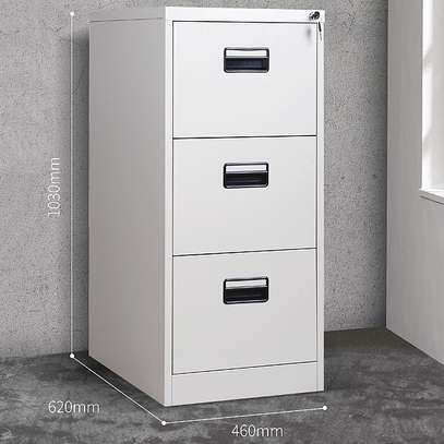 3-Drawer Office File Cabinet image 4