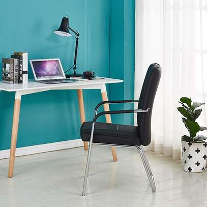 Office Chairs : High-back Leather Boardroom Chair image 8