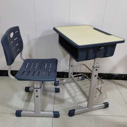 Adjustable Kids Desk and Chair Set image 4