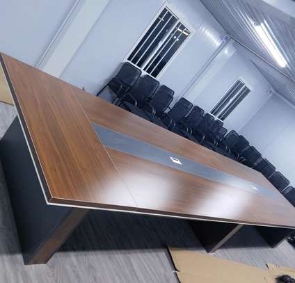 Conference  Table; 3000mm Wooden Office Boardroom Table image 2