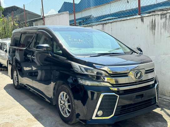 Toyota Vellfire black black 2018 2wd image 3