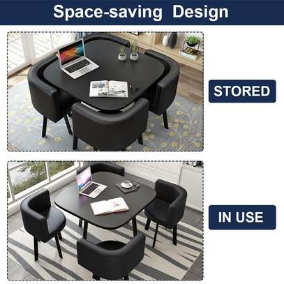 4 Seater Modern Dining Set image 2