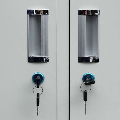 Storage Cabinets: 9-Locker Storage Lockable Cabinet image 5