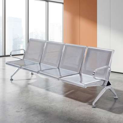 Reception Benches: 4-Link  Unpadded Bench In Keroka image 2