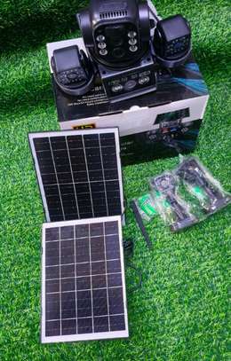 Dual Solar Panels V380 Triple Lens Hd Security Solar Camera image 2