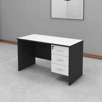 Office Desk: 120cm  Executive Office Desk With Drawers image 5